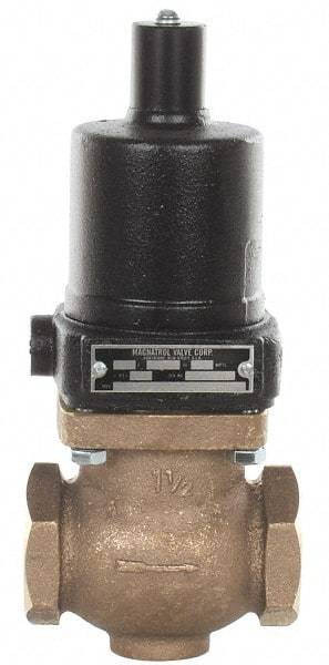 Magnatrol Valve - 1-1/2" Port, 2 Way, Solenoid Valve - Normally Open - Americas Industrial Supply
