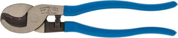 Channellock - 9-1/2" OAL, Cable Cutter - Plastic Dipped Handle - Americas Industrial Supply