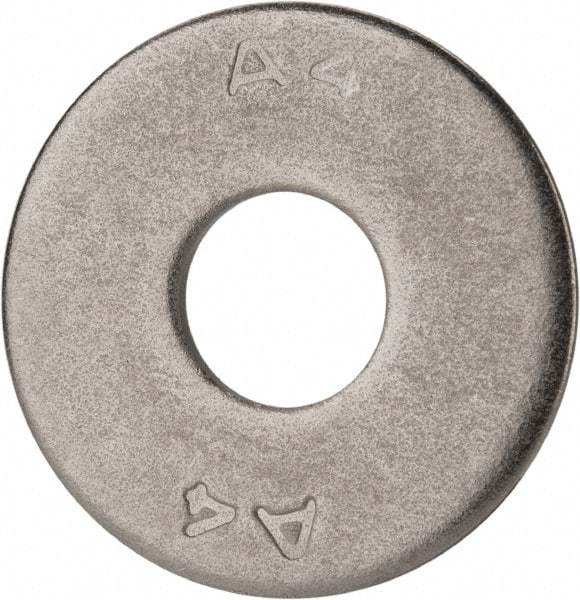 Value Collection - M12 Screw, Grade 316 Stainless Steel Fender Flat Washer - 13mm ID x 37mm OD, Plain Finish - Americas Industrial Supply