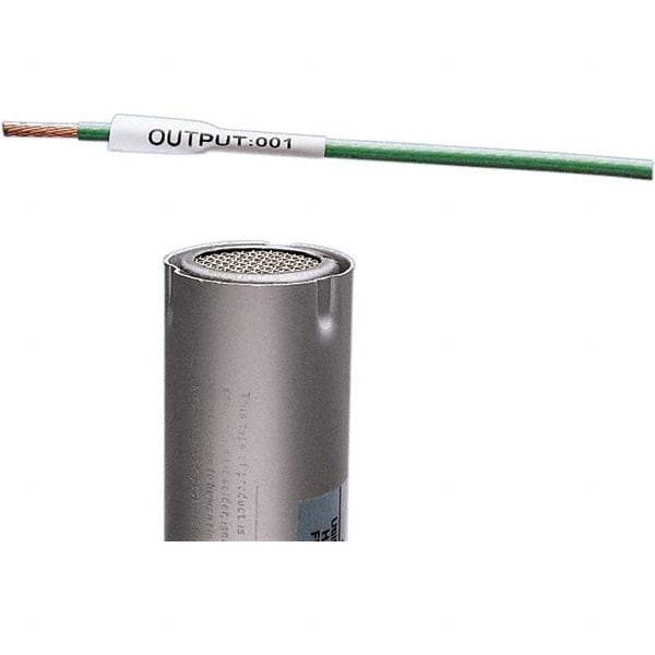 Panduit - 1/4" Wide, White Heat Shrinkable Polyolefin Cartridge For Heat Shrink Labels - For LS8EQ, LS8E, Hand-Held Thermal Transfer Printer - Americas Industrial Supply