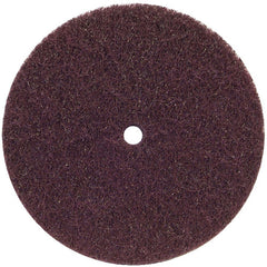 6 × 1/2″ Bear-Tex High Strength Non-Woven Arbor Hole Disc Aluminum Oxide Medium Grit - Americas Industrial Supply