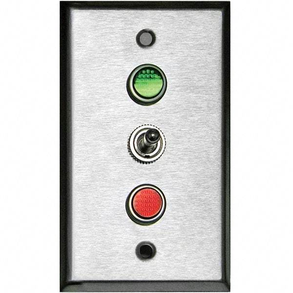 TAPCO - Galvanized Traffic Sign Light Switch - Silver - Americas Industrial Supply