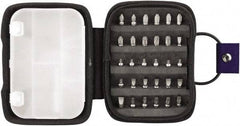 Irwin - 31 Piece, 1/4" Drive Screwdriver Bit Set - #1 to #3 Phillips, 0.05 to 1/4" Hex, 1.27 to 10mm Hex, T15 to T30 Torx, #1 to #3 Square Recess - Americas Industrial Supply