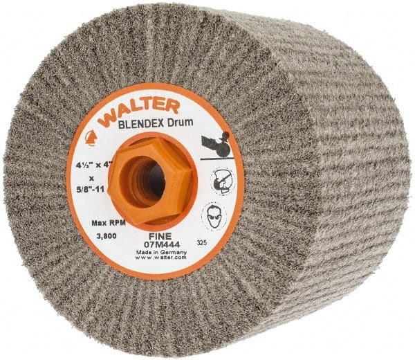 WALTER Surface Technologies - 4-1/2 x 4" Unmounted Flap Wheel - Americas Industrial Supply