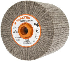 WALTER Surface Technologies - 4-1/2 x 4" Unmounted Flap Wheel - Americas Industrial Supply