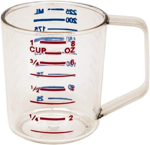 Rubbermaid - 0.25 Quart Polycarbonate Measuring Cup - 25 ml Graduation - Americas Industrial Supply