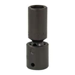 Proto - 1/2" Drive 11/16" Deep Universal Impact Socket - 6 Points, 3-1/2" OAL - Americas Industrial Supply