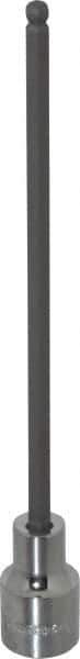 Blackhawk by Proto - 3/8" Drive, 5mm Hex Bit Socket - 6" OAL, 5-1/4" Bit Length, Ball End - Americas Industrial Supply