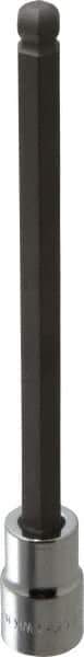 Blackhawk by Proto - 3/8" Drive, 9mm Hex Bit Socket - 6" OAL, 5-23/64" Bit Length, Ball End - Americas Industrial Supply