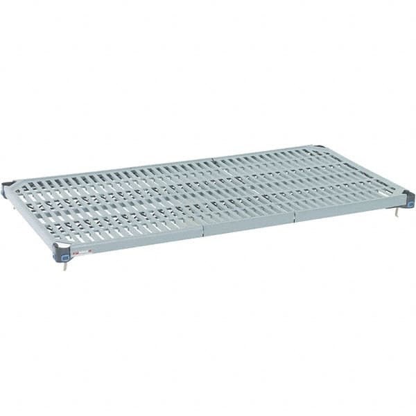 Metro - 30" Wide, 1-1/2" High, Open Shelving Shelf - Polymer, 18" Deep, Use with Metro Max Q - Americas Industrial Supply
