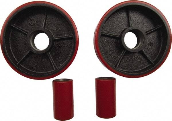 Value Collection - 4,400 Lb Capacity, 6-1/2" Lift Replacement Wheel Kit for Low Profile Pallet Jack - 2" Min Lift Height, 48" Fork Length x 27" Fork Width, 27" Overall Width - Americas Industrial Supply
