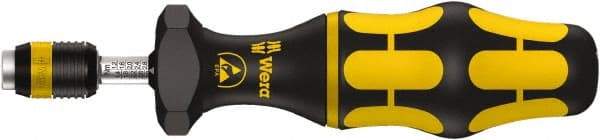 Wera - 1 Piece, 0.3 to 1 N/m, Adjustable Torque Limiting Screwdriver - 1/4" Drive - Americas Industrial Supply