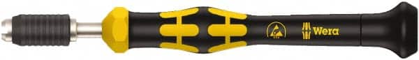 Wera - 1 Piece, 0.05 to 0.11 N/m, Adjustable Torque Limiting Screwdriver - 0.1575" Drive - Americas Industrial Supply