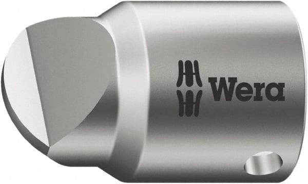 Wera - 1/4" Drive, #4 Point, Standard Slotted Screwdriver Socket - #4 Point - Americas Industrial Supply