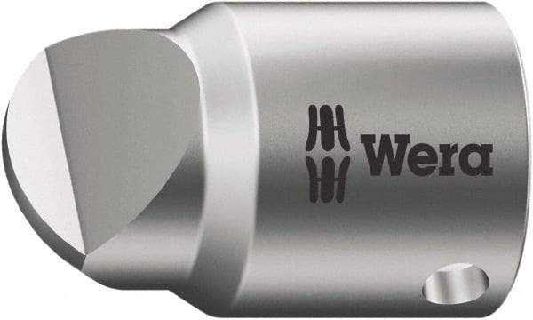 Wera - 1/4" Drive, #3 Point, Standard Slotted Screwdriver Socket - #3 Point - Americas Industrial Supply