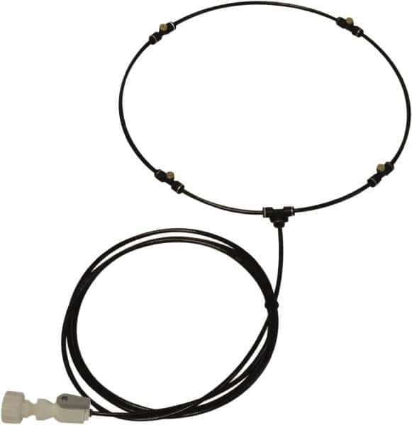 Schaefer Ventilation Equipment - Evaporative Cooler Low Pressure Misting Ring - For Use with Water - Americas Industrial Supply