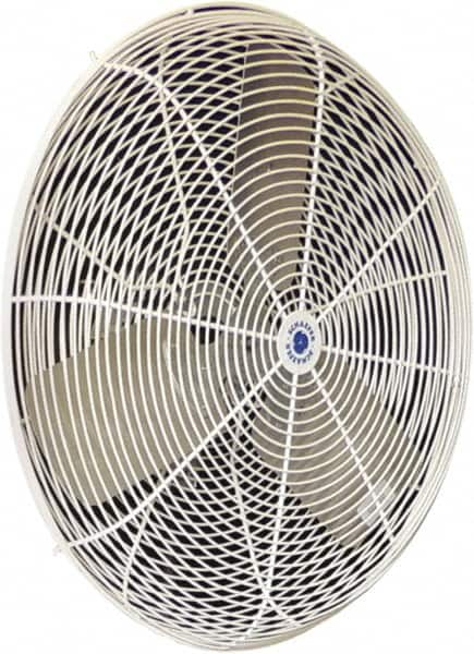 Schaefer Ventilation Equipment - 30" Blade, 1/2 hp, 8,500 & 9,600 CFM, Oscillating Industrial Circulation Fan - Fan Head Only, 2 Speed - Americas Industrial Supply