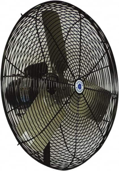 Schaefer Ventilation Equipment - 30" Blade, 1/2 hp, 8,500 & 9,600 CFM, Oscillating Industrial Circulation Fan - Fan Head Only, 2 Speed - Americas Industrial Supply