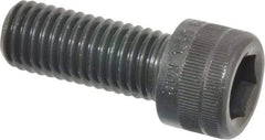 Holo-Krome - M12x1.75 Metric Coarse Hex Socket Drive, Socket Cap Screw - Grade 12.9 Alloy Steel, Black Oxide Finish, Fully Threaded, 30mm Length Under Head - Americas Industrial Supply