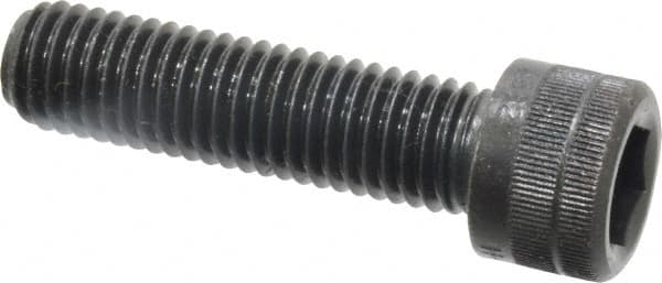 Holo-Krome - M12x1.75 Metric Coarse Hex Socket Drive, Socket Cap Screw - Grade 12.9 Alloy Steel, Black Oxide Finish, Fully Threaded, 45mm Length Under Head - Americas Industrial Supply