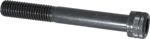 Holo-Krome - M12x1.75 Metric Coarse Hex Socket Drive, Socket Cap Screw - Grade 12.9 Alloy Steel, Black Oxide Finish, Partially Threaded, 90mm Length Under Head - Americas Industrial Supply