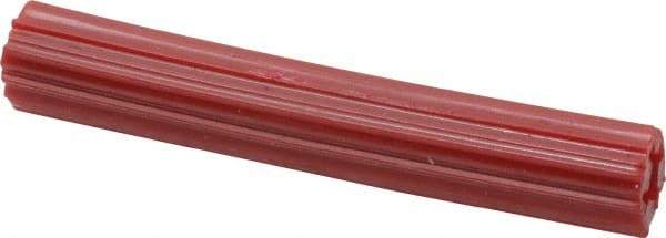 Value Collection - 15/64" Diam, 15/64" Drill, 1-1/2" OAL, Plug Concrete Anchor - Plastic - Americas Industrial Supply