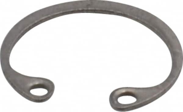Rotor Clip - 0.015" Thick, Stainless Steel Snap Internal Retaining Ring - 0.02" Groove Width, 0.009" Groove Depth, 0.33" Groove Diam, Grade 15-7 Grade 632 - Americas Industrial Supply