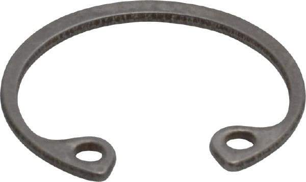Rotor Clip - 0.035" Thick, Stainless Steel Snap Internal Retaining Ring - 0.039" Groove Width, 0.02" Groove Depth, 0.665" Groove Diam, Grade 15-7 Grade 632 - Americas Industrial Supply