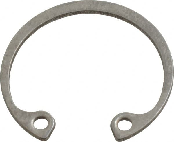 Rotor Clip - 0.035" Thick, Stainless Steel Snap Internal Retaining Ring - 0.039" Groove Width, 0.023" Groove Depth, 0.796" Groove Diam, Grade 15-7 Grade 632 - Americas Industrial Supply