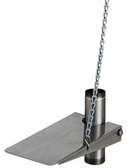 PRO-SAFE - Plumbed Wash Station Hand/Foot Control Treadle Assembly with Chain - Compatible with Combination Drench Shower & Eye/Face Wash Stations - Americas Industrial Supply