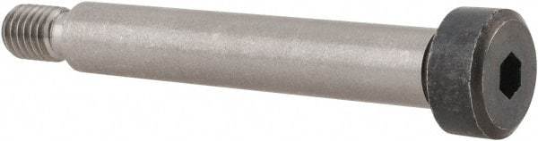 Holo-Krome - 10mm Shoulder Diam x 60mm Shoulder Length, M8x1.25 Metric Coarse, Hex Socket Shoulder Screw - 12.9 Alloy Steel, Uncoated, 6.78 to 7mm Head Height x 15.73 to 16mm Head Diam - Americas Industrial Supply