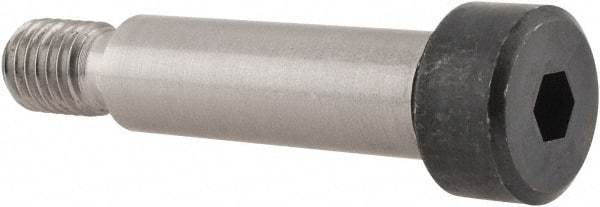 Holo-Krome - 12mm Shoulder Diam x 40mm Shoulder Length, M10x1.5 Metric Coarse, Hex Socket Shoulder Screw - 12.9 Alloy Steel, Uncoated, 8.78 to 90mm Head Height x 17.73 to 18mm Head Diam - Americas Industrial Supply