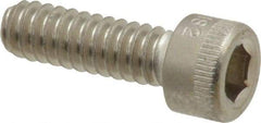 Holo-Krome - #10-24 UNC Hex Socket Drive, Socket Cap Screw - Grade 18-8 Stainless Steel, Uncoated, Fully Threaded, 5/8" Length Under Head - Americas Industrial Supply