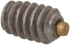 Made in USA - #2-56 UNC, 1/8" Length of Thread, Soft Tip Point Set Screw - Grade 18-8 Stainless Steel - Americas Industrial Supply