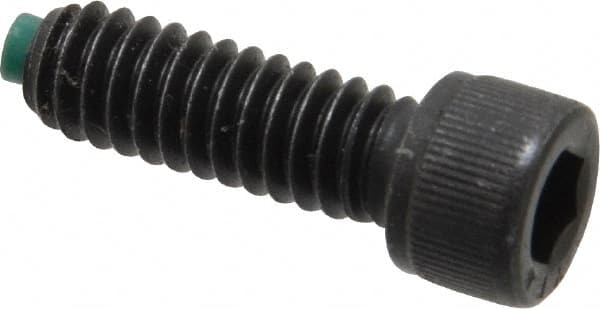 Made in USA - 1/4-20 UNC Hex Socket Drive, Socket Cap Screw - Alloy Steel, Black Oxide Finish, Fully Threaded, 3/4" Length Under Head - Americas Industrial Supply