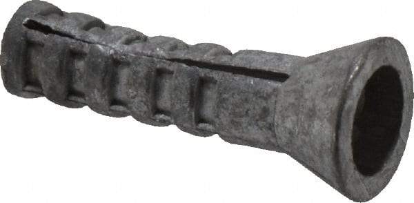 Value Collection - 1/4" Diam, 1/4" Drill, 1" OAL, 1" Min Embedment Plug Concrete Anchor - Lead Alloy - Americas Industrial Supply