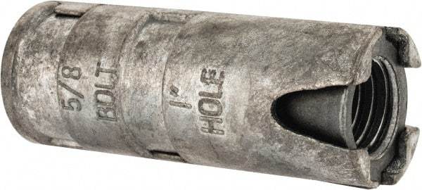 Value Collection - 5/8" Diam, 1" Drill, 2-5/8" OAL, Single Expansion Concrete Anchor - Alloy Steel - Americas Industrial Supply