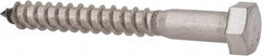 Value Collection - 3/8" Screw, 3" Length Under Head, Stainless Steel, Hex Head Lag Screw - Grade 18-8, Uncoated - Americas Industrial Supply