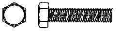 Value Collection - 7/16-20 UNF, 1-1/2" Length Under Head Hex Head Cap Screw - Fully Threaded, Grade 316 Stainless Steel, Uncoated, 5/8" Hex - Americas Industrial Supply