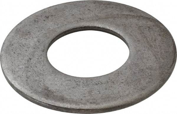 Value Collection - 1-1/2" Screw, Steel USS Flat Washer - 1-5/8" ID x 3-1/2" OD, 3/16" Thick, Plain Finish - Americas Industrial Supply