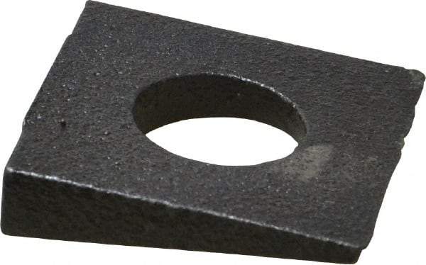 Value Collection - 5/8" Bolt, Iron Beveled Square Washer - 11/16" ID, 13/32 Minimum Thickness - Americas Industrial Supply