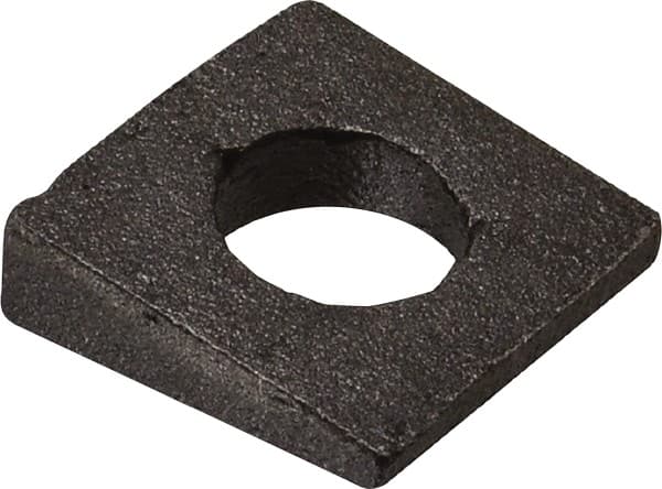 Value Collection - 3/4" Bolt, Iron Beveled Square Washer - 13/16" ID, 13/32 Minimum Thickness - Americas Industrial Supply