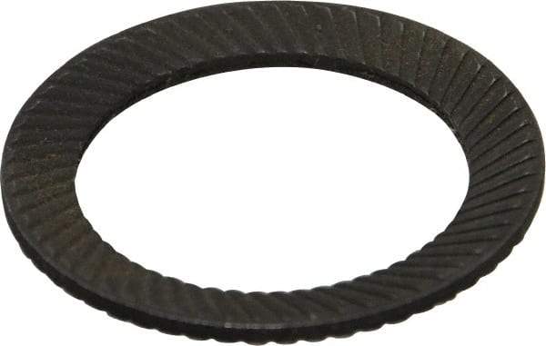 Value Collection - 1" Bolt, 1-1/16" ID, Steel, Uncoated, Belleville Disc Spring - 1-1/2" OD - Americas Industrial Supply