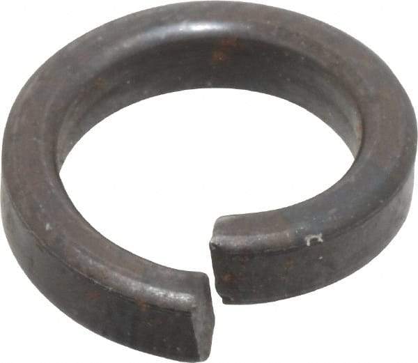 Value Collection - 5/16", 0.318" ID, 0.093" Thick High Collar Split Lock Washer - Steel, Uncoated, 0.318" Min ID, 0.338" Max ID, 0.46" Max OD - Americas Industrial Supply