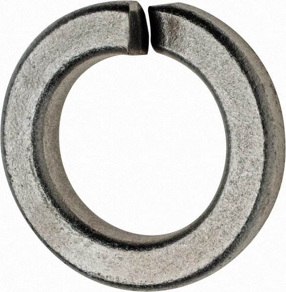 Value Collection - 1-1/8", 1.129" ID, 0.281" Thick Split Lock Washer - Steel, Zinc-Plated Finish, 1.129" Min ID, 1.153" Max ID, 1.847" Min OD, 1.853" Max OD - Americas Industrial Supply