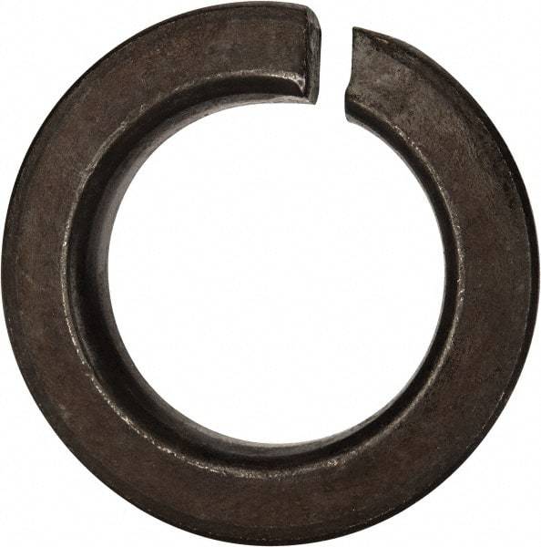 Value Collection - 1-1/2", 1.504" ID, 3/8" Thick Split Lock Washer - Steel, Uncoated, 1.504" Min ID, 1.534" Max ID, 2.419" Min OD, 2.43" Max OD - Americas Industrial Supply