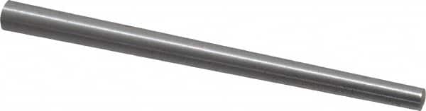 Value Collection - Size 5, 0.2058" Small End Diam, 0.289" Large End Diam, Uncoated Steel Taper Pin - Grade C-12L14, 4" OAL, 4 Pin Length - Americas Industrial Supply