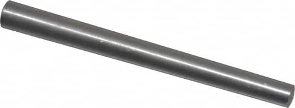 Value Collection - Size 6, 0.2682" Small End Diam, 0.341" Large End Diam, Uncoated Steel Taper Pin - Americas Industrial Supply