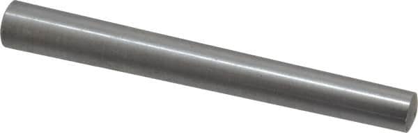Value Collection - Size 7, 0.3362" Small End Diam, 0.409" Large End Diam, Uncoated Steel Taper Pin - Grade C-12L14, 3-1/2" OAL, 3-1/2 Pin Length - Americas Industrial Supply