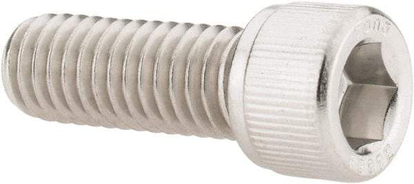 Value Collection - 3/8-16 UNC Hex Socket Drive, Socket Cap Screw - Grade 316 Stainless Steel, Fully Threaded, 1" Length Under Head - Americas Industrial Supply